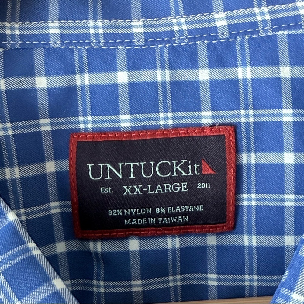 XL UNTUCKIt Men's Kierpersol Long Sleeve Shirt - Picture 3 of 6